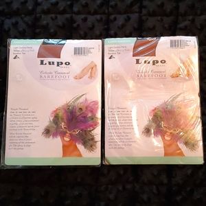 2-LUPO BRAZIL light control Panty hose barefoot Toe L/T